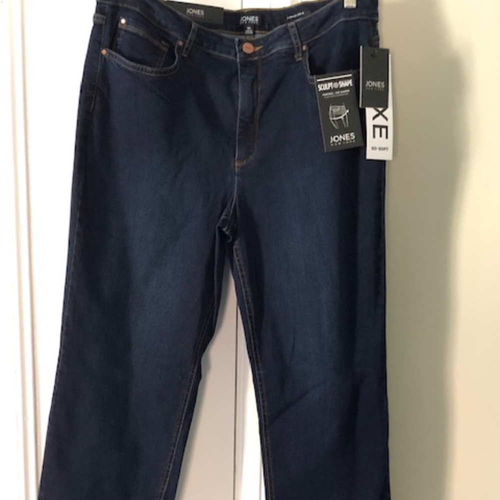 Jones New York Lexington Straight Leg Jeans